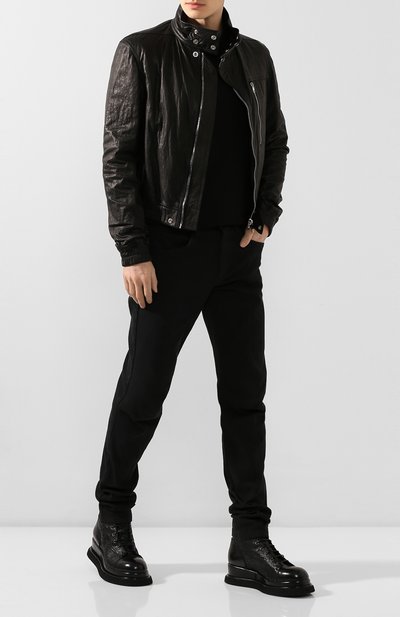 Кожаная куртка RICK OWENS, арт. RU20S7795/LWL, фото 2