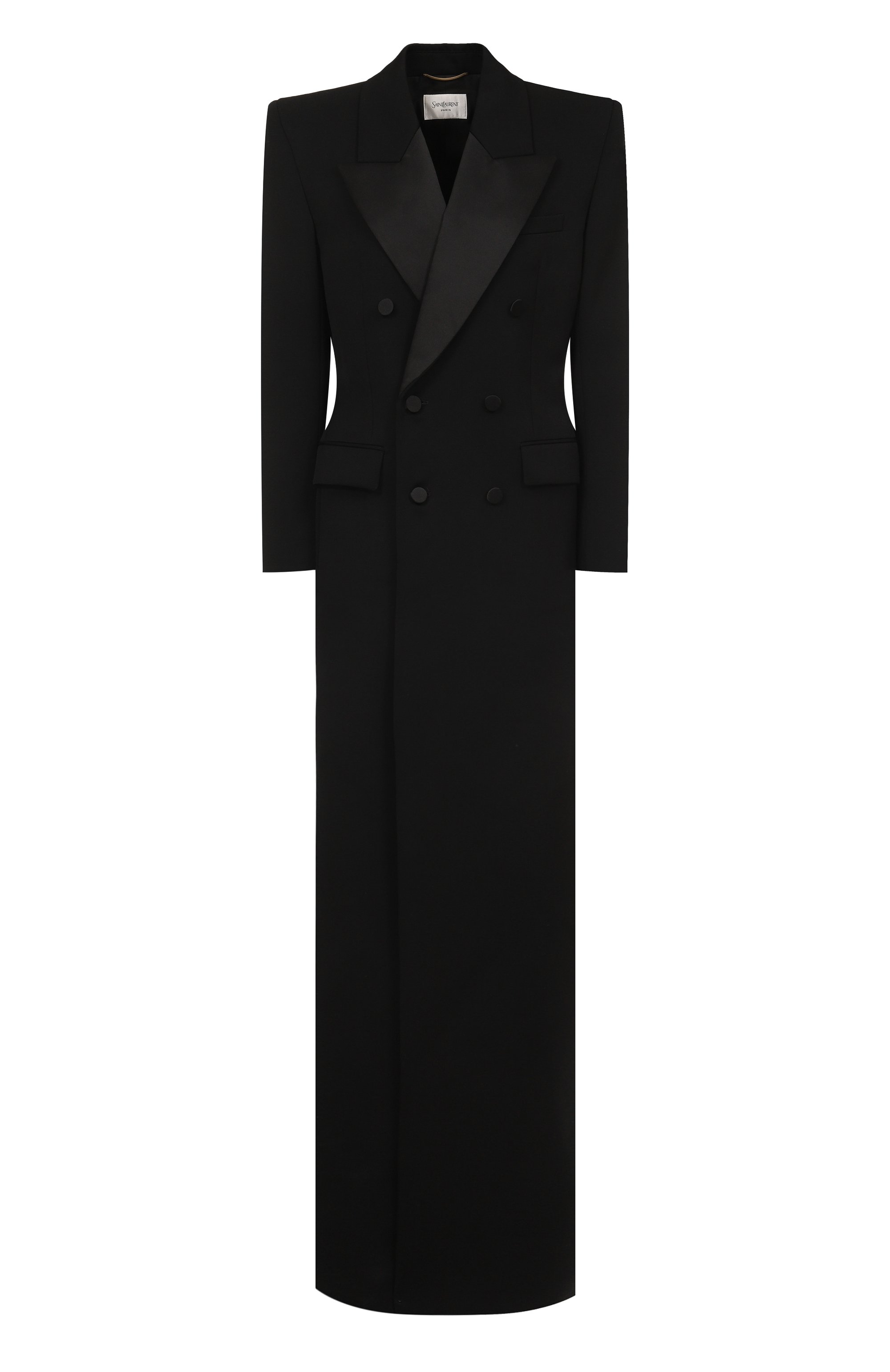 Шерстяное платье SAINT LAURENT, арт. 833187/Y7E63, фото 1
