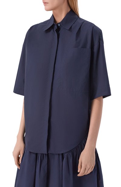 Хлопковая рубашка LORENA ANTONIAZZI, арт. E2640CA01V/5278, фото 3