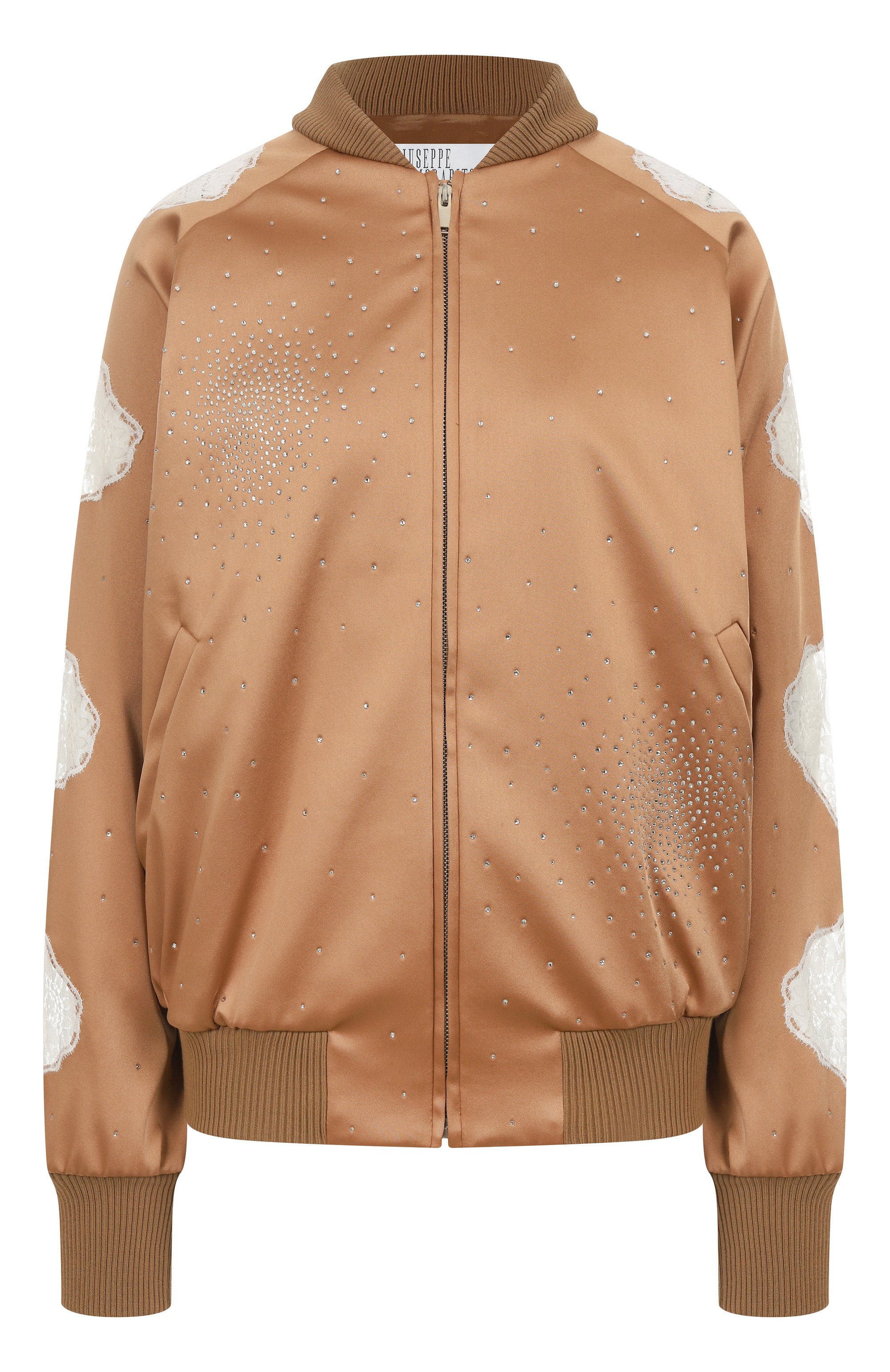 Бомбер с отделкой стразами GIUSEPPE DI MORABITO, арт. 05FWB0127YC 05300A, фото 1