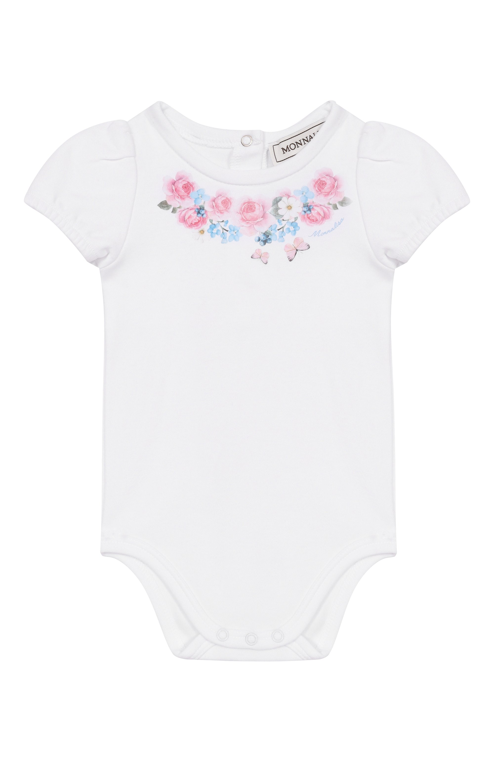 Комплект из трех предметов MONNALISA розового цвета по цене 21400 руб., арт. 35G507, фото 2 Комплект из трех предметов MONNALISA, арт. 35G507, фото 2