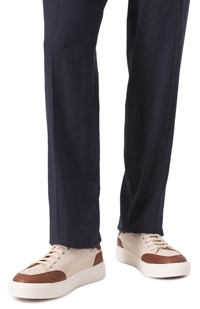 Комбинированные кеды KITON, арт. USSA278N0120201, фото 3