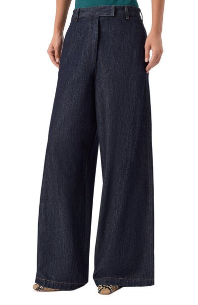 Джинсы DRIES VAN NOTEN синего цвета по цене 59950 руб., арт. 130911/4401, фото 3 Джинсы DRIES VAN NOTEN, арт. 130911/4401, фото 3