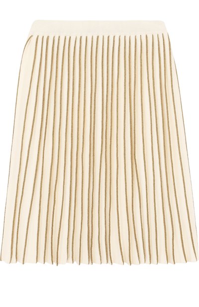 Плиссированная юбка с металлизированной отделкой GUCCI, арт. 502950/X9067, фото 1