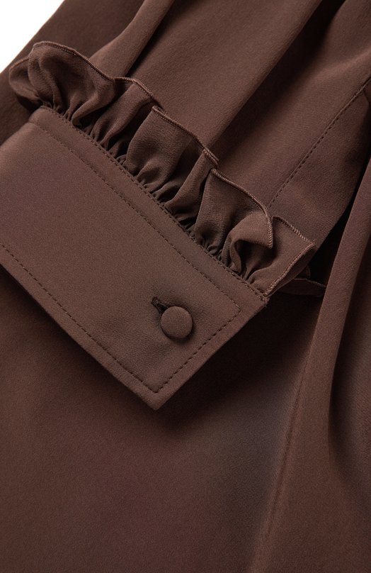 Шелковая блузка MVST M25.1PW.B001/R660 Коричневый  M25.1PW.B001/R660 Фото 5