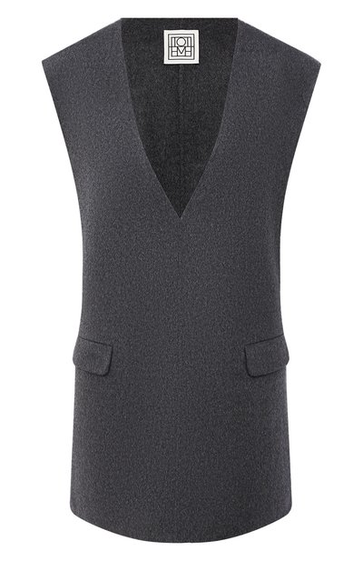 Жилет из шерсти и кашемира TOTEME, арт. ALC0BA 201-101-722, фото 1
