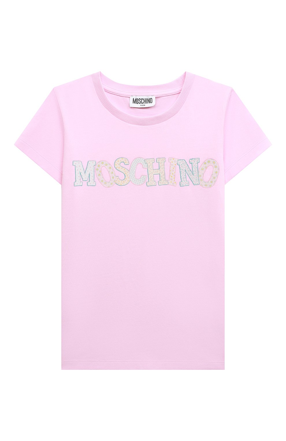 Хлопковая футболка MOSCHINO, арт. HAM04L/LBA00/10A-14A, фото 1