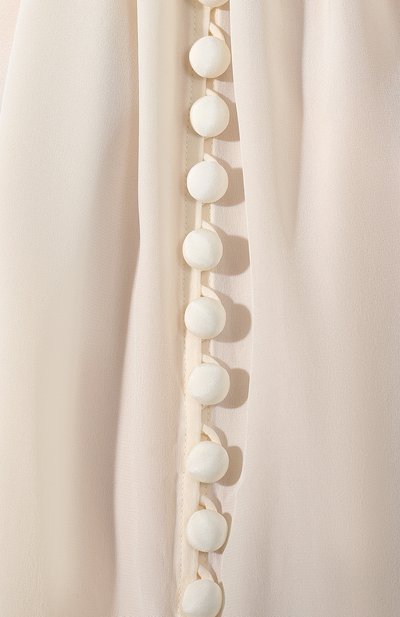 Шелковая блузка ZIMMERMANN белого цвета по цене 49100 руб., арт. 7676TRSUP, фото 5 Шелковая блузка ZIMMERMANN, арт. 7676TRSUP, фото 5