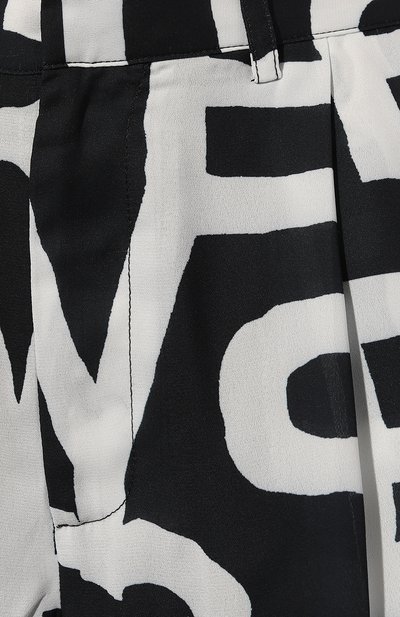 Шорты из вискозы 5PREVIEW черно-белого цвета по цене 16960 руб., арт. 5PWSP23033, фото 5 Шорты из вискозы 5PREVIEW, арт. 5PWSP23033, фото 5