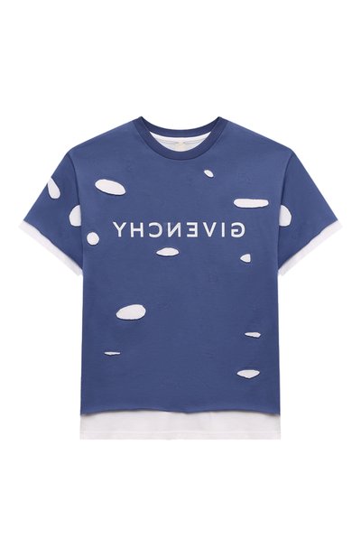 Хлопковая футболка GIVENCHY, арт. H30351