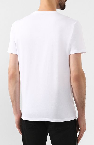 Хлопковая футболка ALEXANDER MCQUEEN, арт. 582923/QNZ8B, фото 4