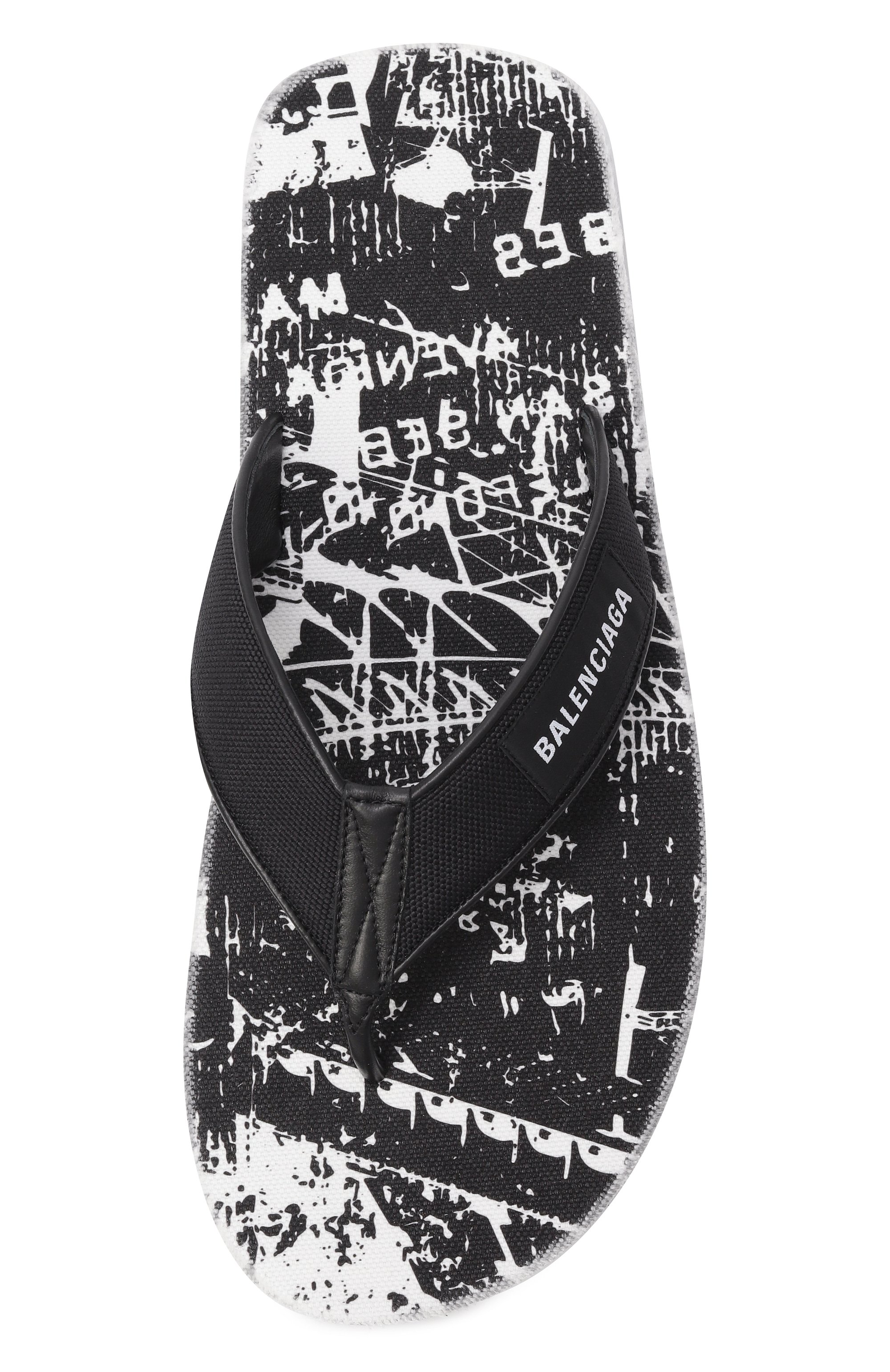 Текстильные шлепанцы sunset BALENCIAGA, арт. 841422/W14S2, фото 6
