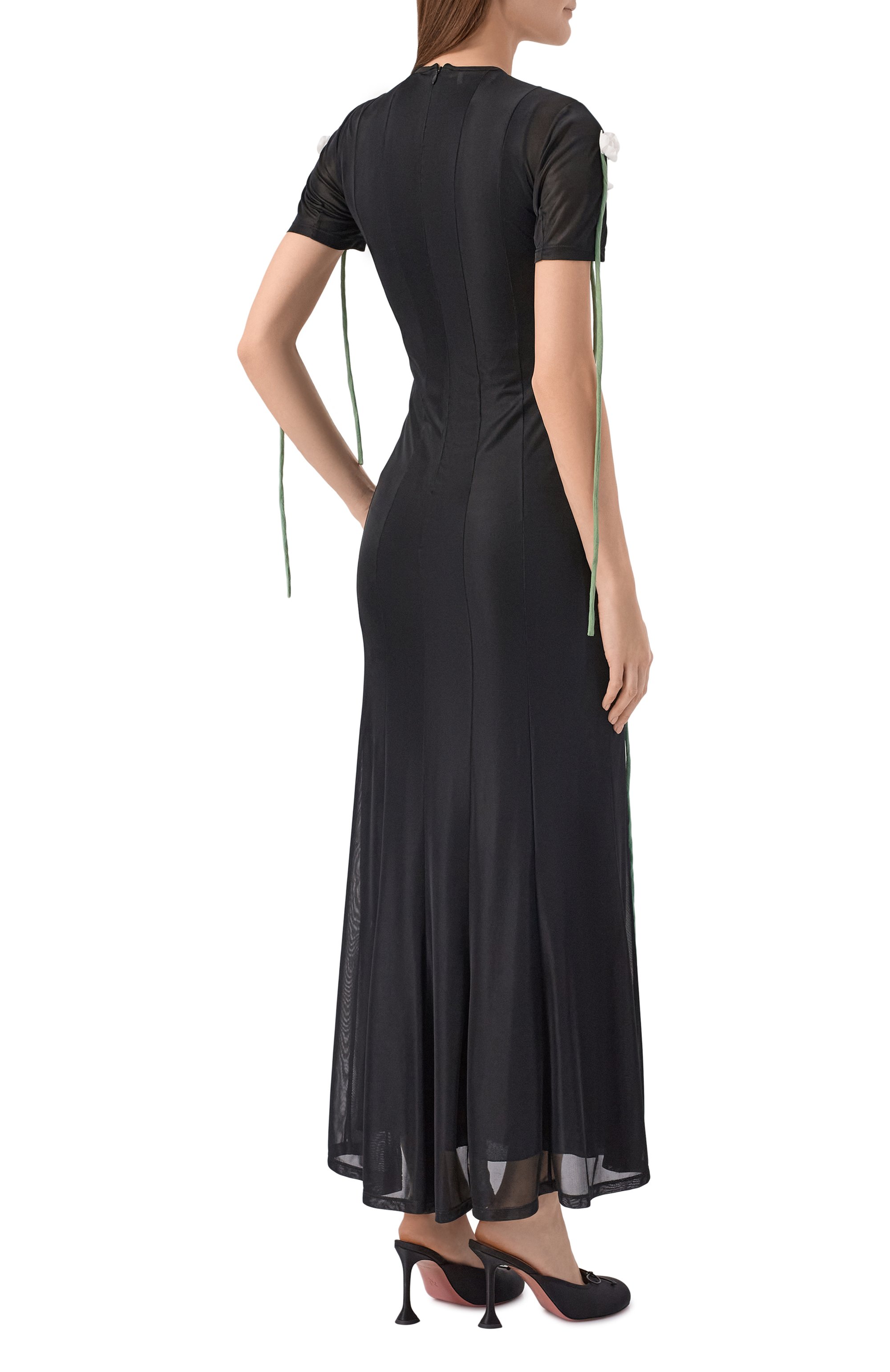 Платье MOSCHINO черного цвета по цене 177500 руб., арт. A0423/0446, фото 3 Платье MOSCHINO, арт. A0423/0446, фото 3