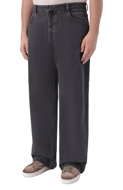 Джинсы EMPORIO ARMANI темно-серого цвета по цене 47050 руб., арт. EM004163/AF23101, фото 3 Джинсы EMPORIO ARMANI, арт. EM004163/AF23101, фото 3