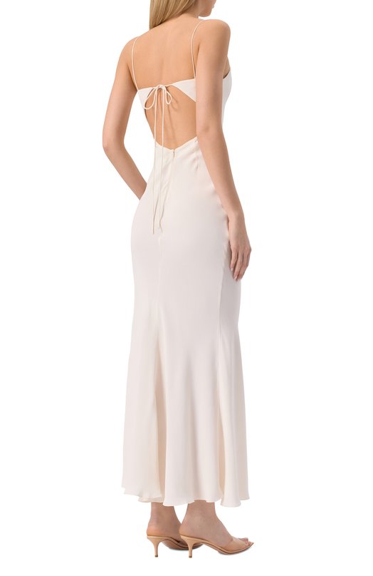 Платье из вискозы Twinset 251TS2013 Белый  251TS2013 Фото 4