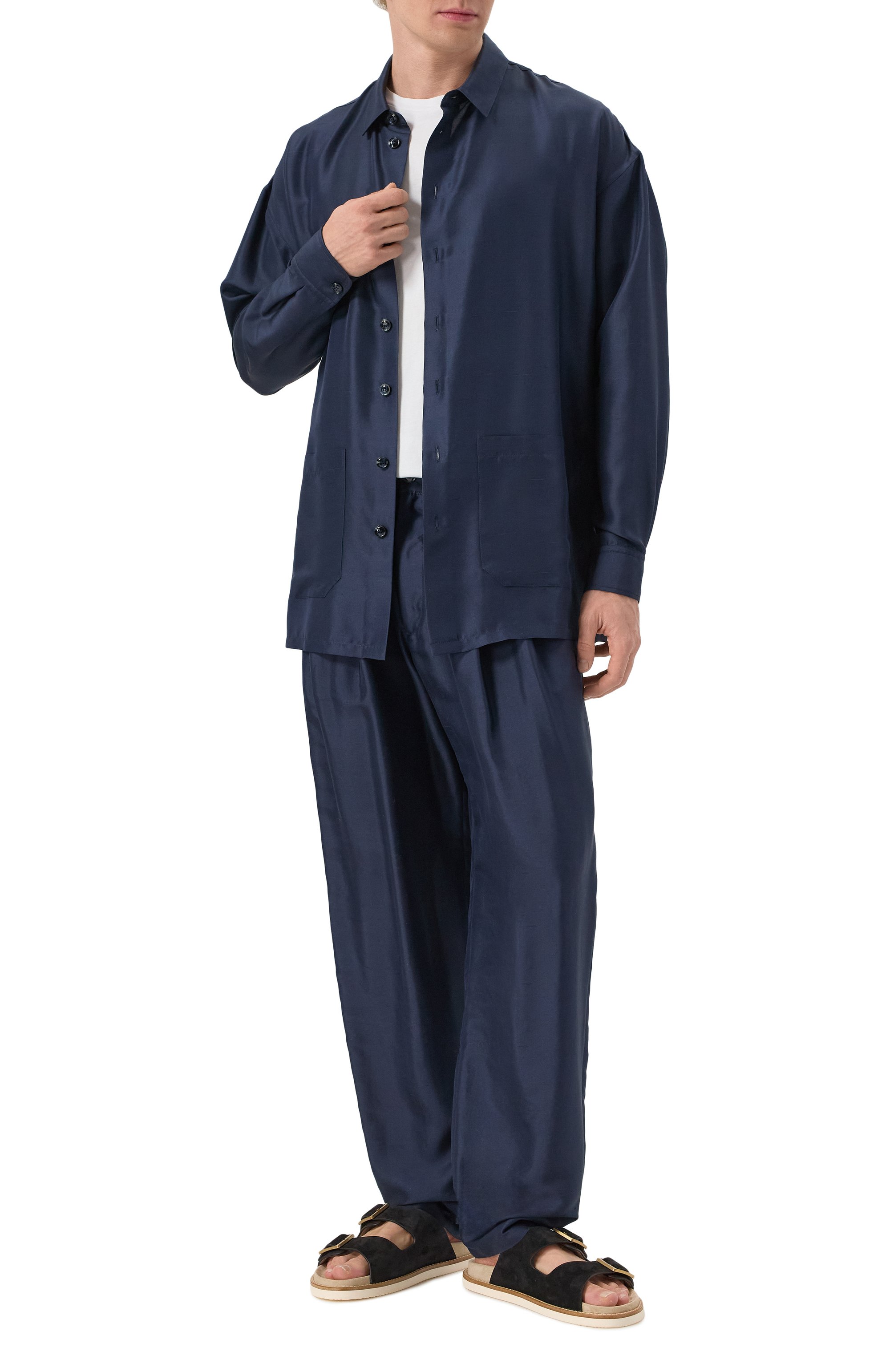 Шелковая рубашка GIORGIO ARMANI, арт. GM001426/TE14321, фото 2