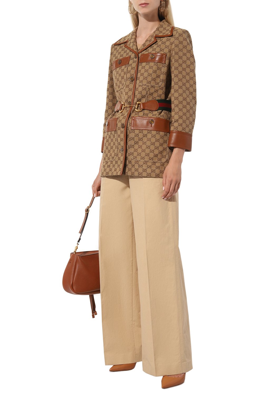 Хлопковый жакет GUCCI, арт. 682302/Z8AWR, фото 2