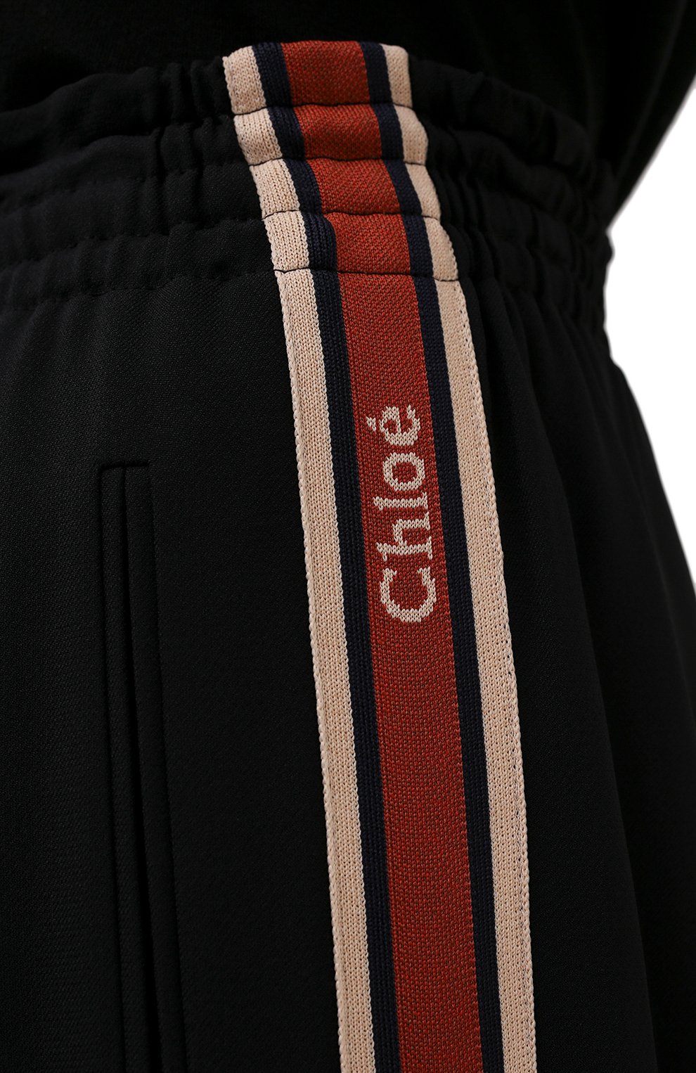 Брюки CHLOÉ черного цвета по цене 108500 руб., арт. CHC21APA80237, фото 5 Брюки CHLOÉ, арт. CHC21APA80237, фото 5
