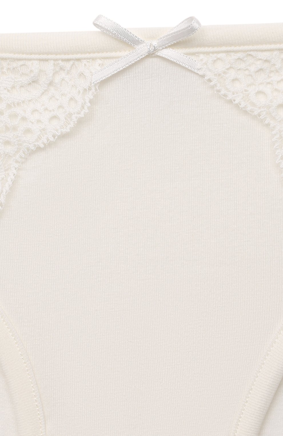 Хлопковые трусы-слипы LA PERLA кремового цвета по цене 3965 руб., арт. 54557/8A-14A, фото 3 Хлопковые трусы-слипы LA PERLA, арт. 54557/8A-14A, фото 3