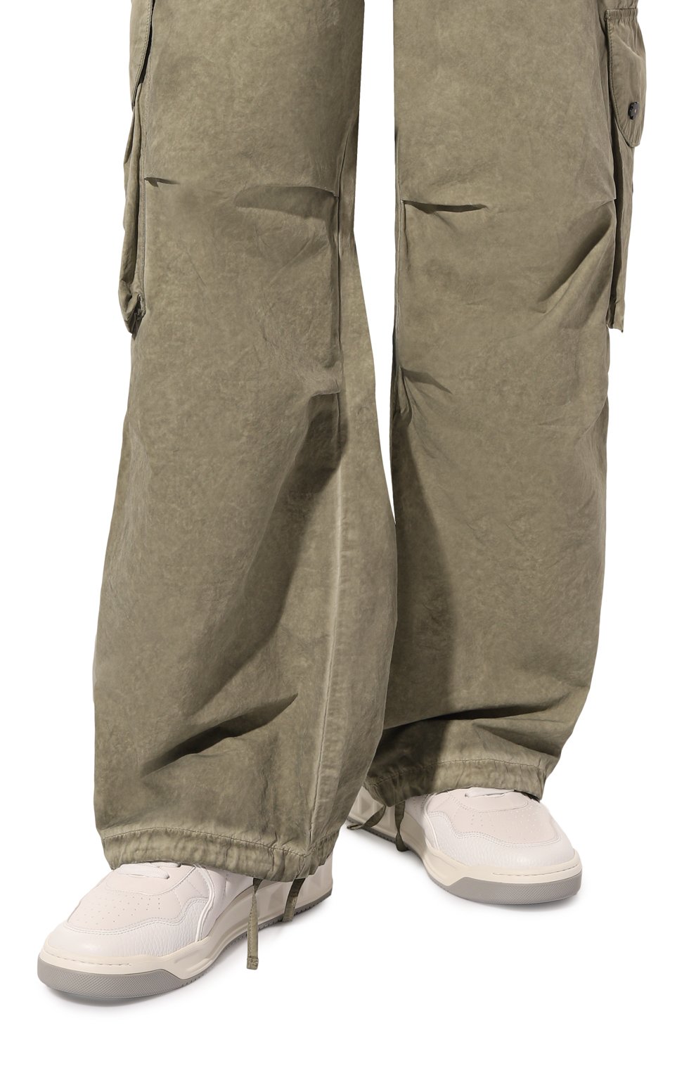 Кожаные кеды one stud VALENTINO белого цвета по цене 87450 руб., арт. 3Y2S0E71/NWN, фото 3 Кожаные кеды one stud VALENTINO, арт. 3Y2S0E71/NWN, фото 3