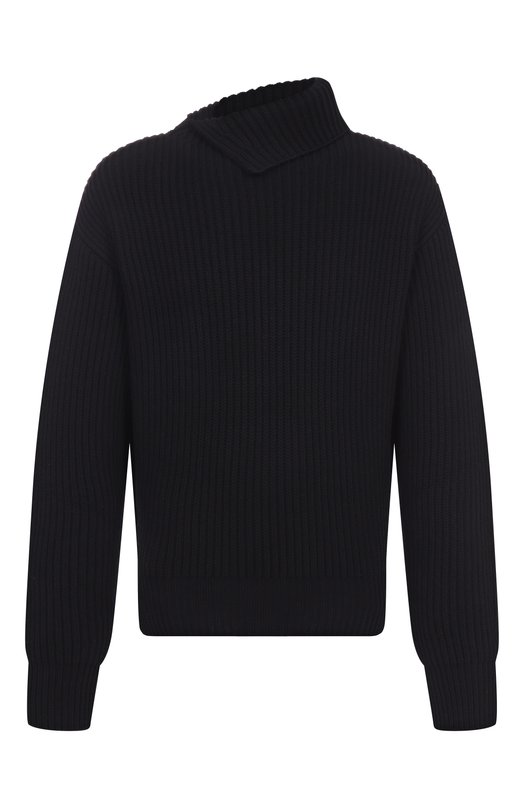 Шерстяной свитер Jil Sander J21GP0183/J14809 Чёрный J21GP0183/J14809