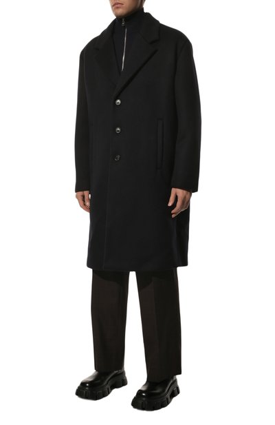 Пальто из шерсти и кашемира PRADA, арт. SGB840-1ZDS-F0008-212, фото 3