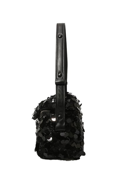 Сумка signaux PRADA черного цвета по цене 325000 руб., арт. 1BC165-2DX0-F0002-OOO, фото 4 Сумка signaux PRADA, арт. 1BC165-2DX0-F0002-OOO, фото 4