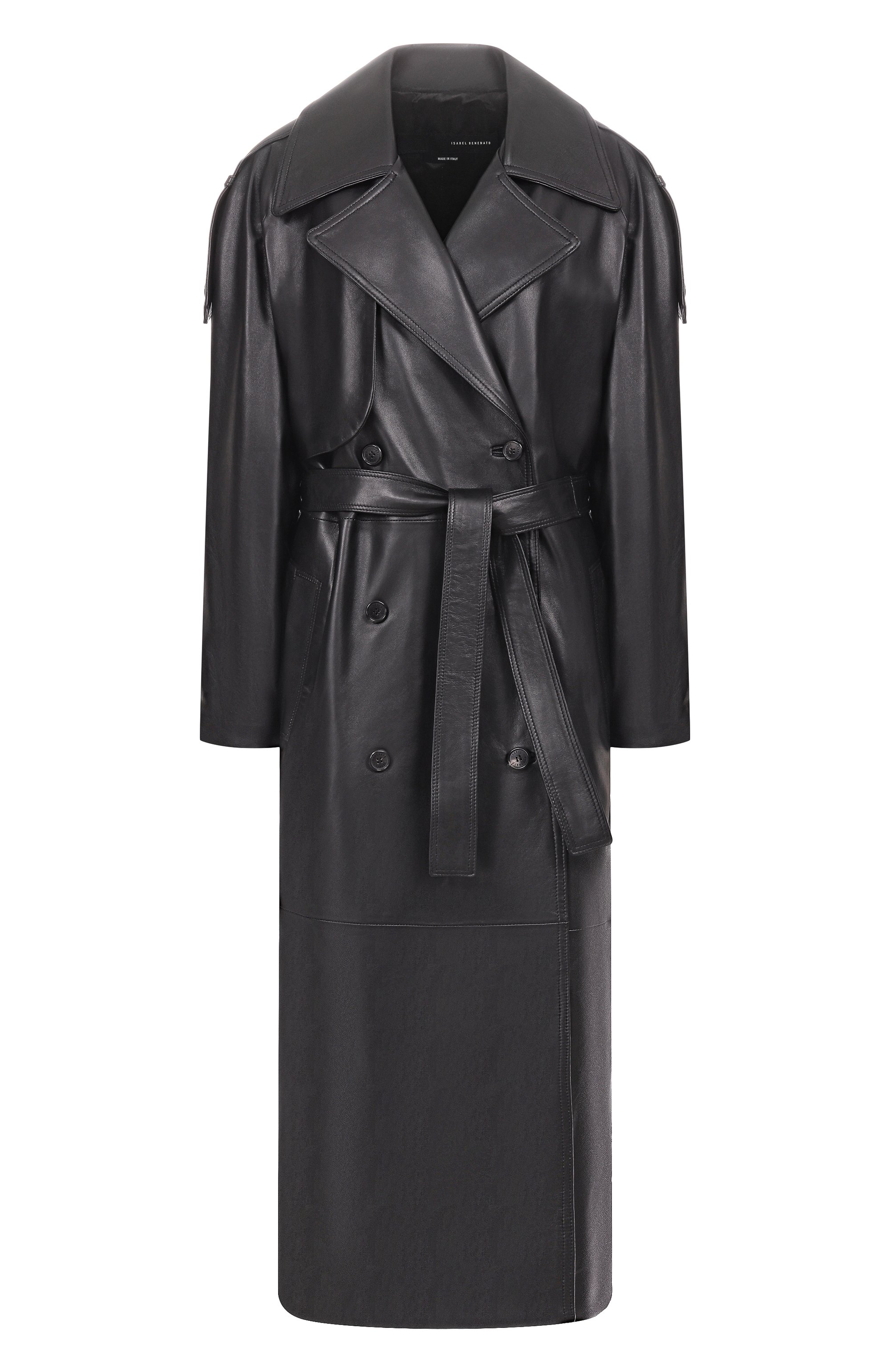 Кожаный тренч ISABEL BENENATO, арт. DL101F25, фото 1