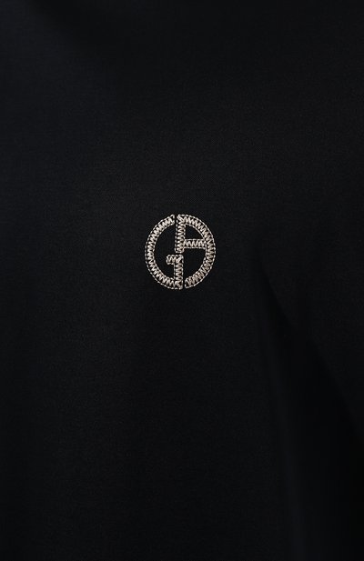Хлопковая футболка GIORGIO ARMANI, арт. 6RSM73/SJTKZ, фото 5