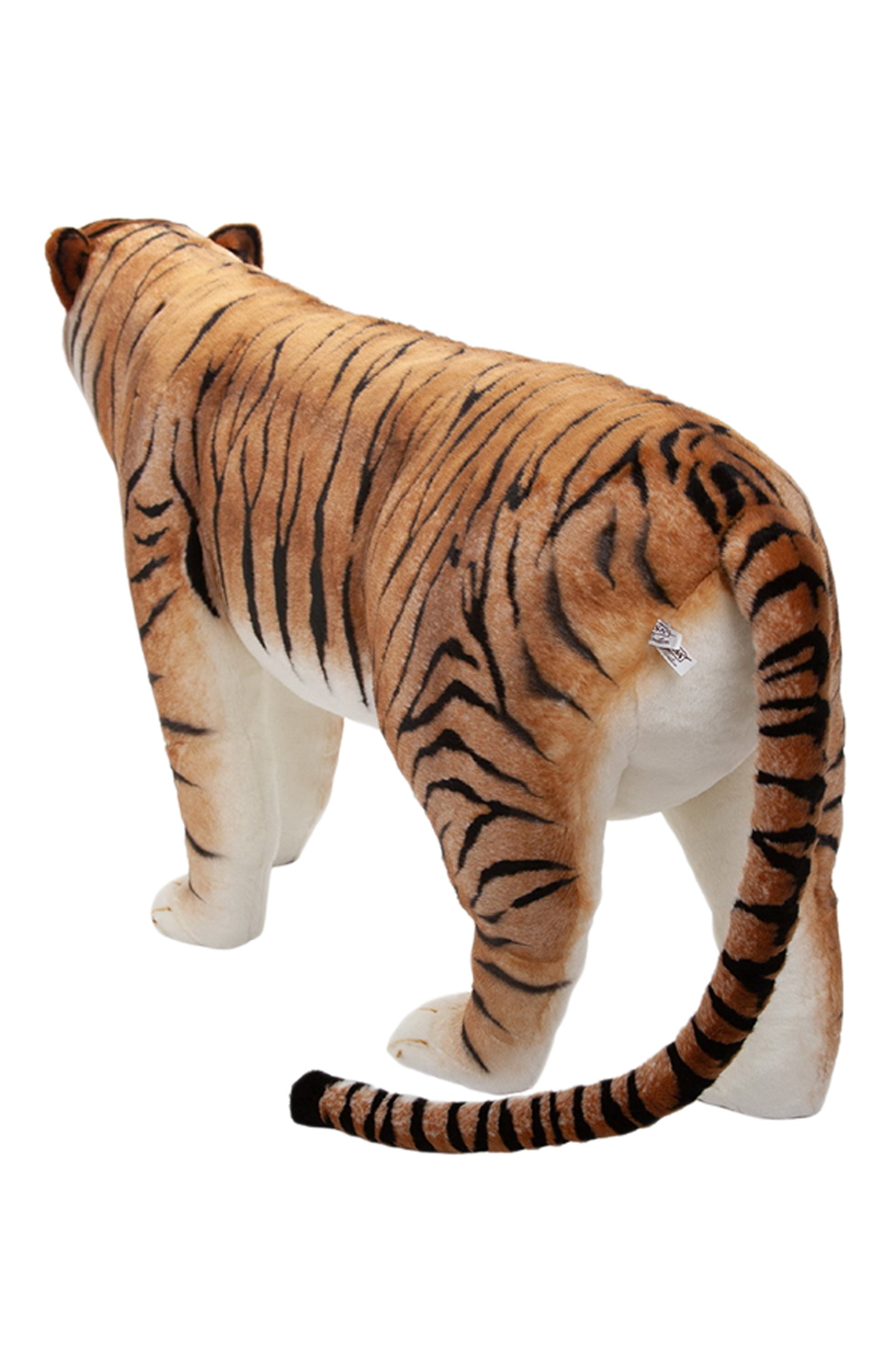 Мягкая игрушка тигр бенгальский HANSA коричневого цвета по цене 243580 руб., арт. 6592, фото 2 Мягкая игрушка тигр бенгальский HANSA, арт. 6592, фото 2