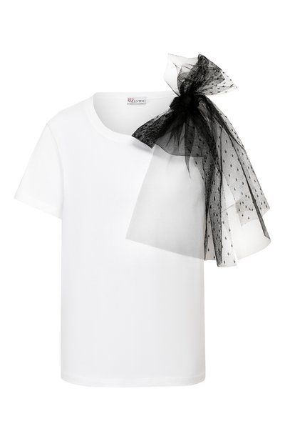 Женская хлопковая футболка REDVALENTINO, арт. TR0MG04Y/555