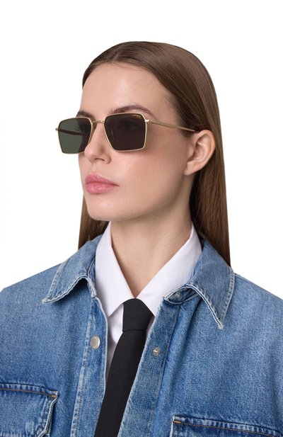 Солнцезащитные очки CARRERA зеленого цвета по цене 18300 руб., арт. CARRERA 356 8S0, фото 3 Солнцезащитные очки CARRERA, арт. CARRERA 356 8S0, фото 3