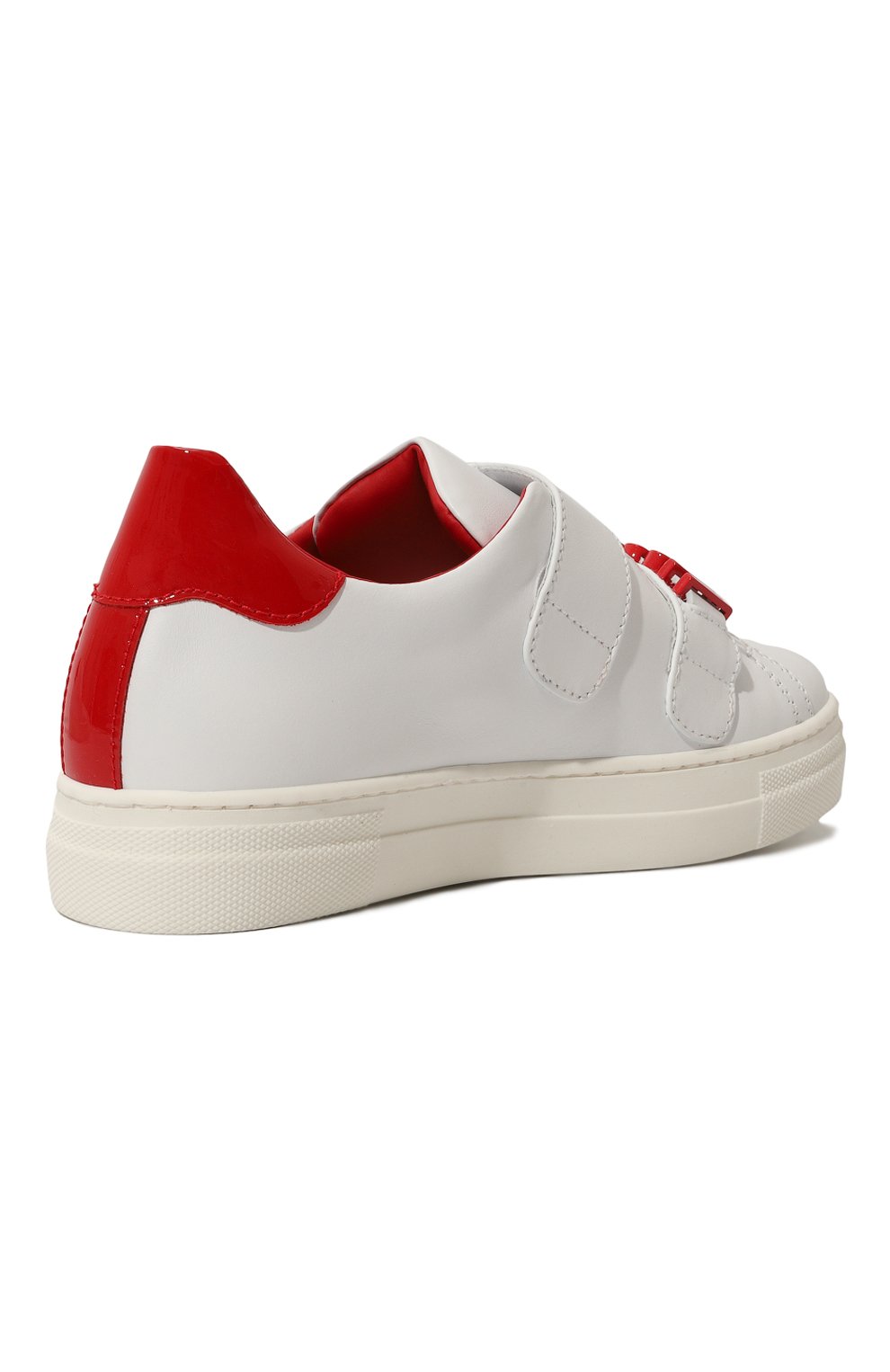 Кожаные кеды MOSCHINO, арт. 77459/36-41, фото 3