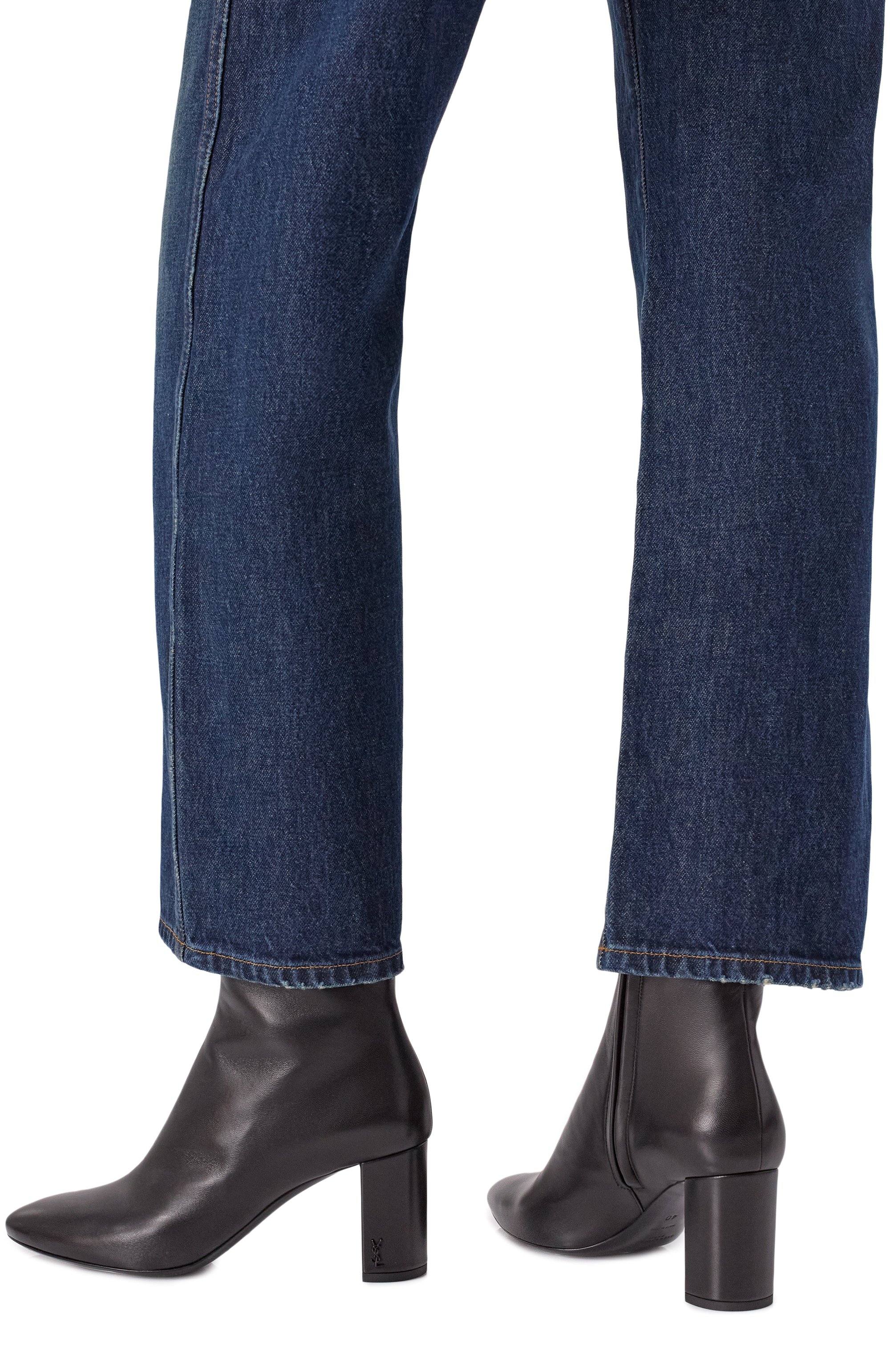 Кожаные ботильоны lou 70 SAINT LAURENT, арт. 529350/AACR9, фото 2