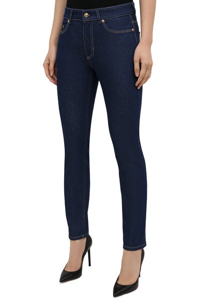Джинсы VERSACE JEANS COUTURE темно-синего цвета по цене 32350 руб., арт. A1HWA0SI-WDP501 C SLIM IC0N/AQ954, фото 3 Джинсы VERSACE JEANS COUTURE, арт. A1HWA0SI-WDP501 C SLIM IC0N/AQ954, фото 3