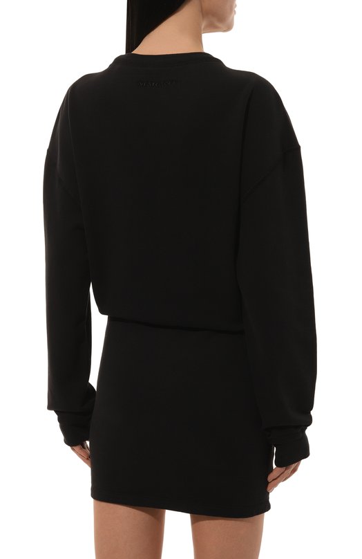 Хлопковое платье Isabel Marant Etoile 24AR00483FAB3M01E Чёрный  24AR00483FAB3M01E Фото 4