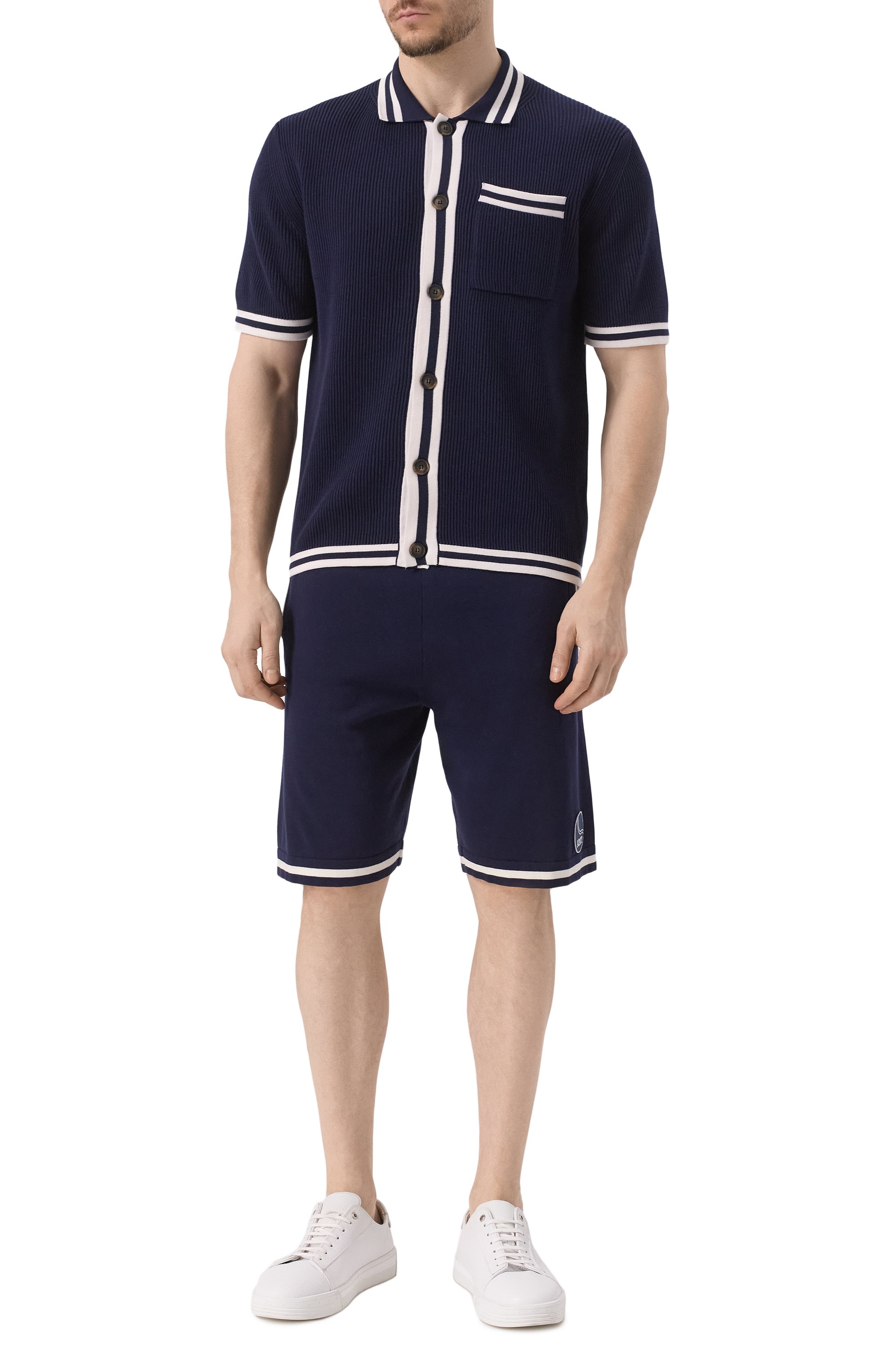 Хлопковая рубашка KITON, арт. UMM064403, фото 2