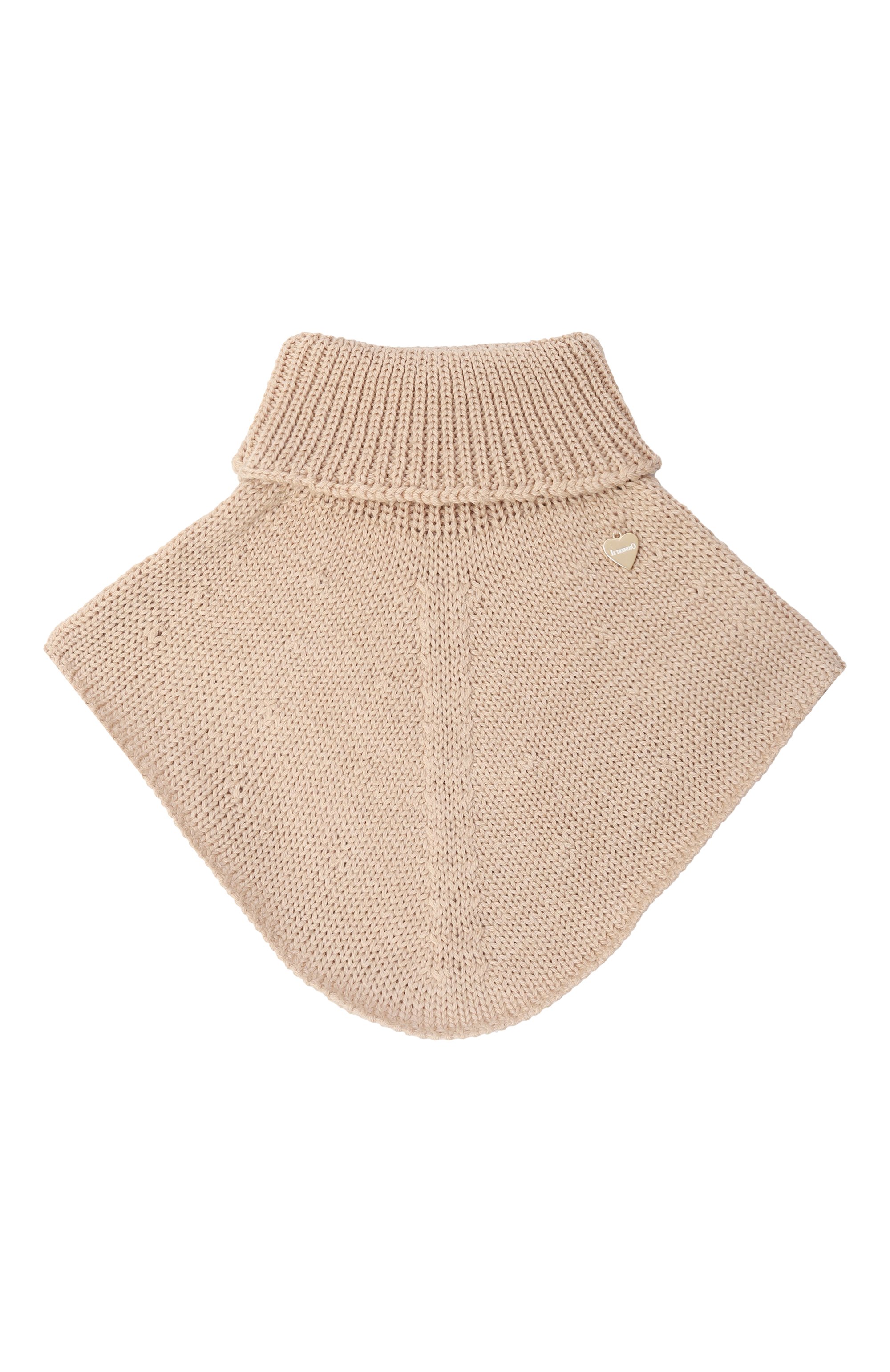 Шерстяной шарф-манишка IL TRENINO бежевого цвета по цене 8740 руб., арт. CL-4058/J, фото 1 Шерстяной шарф-манишка IL TRENINO, арт. CL-4058/J, фото 1