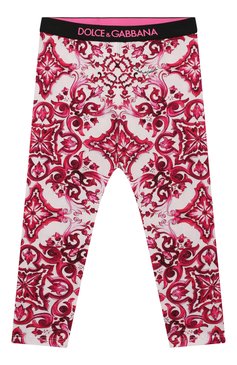 Хлопковые легинсы DOLCE & GABBANA, арт. L2JP5B/G7J7L, фото 1
