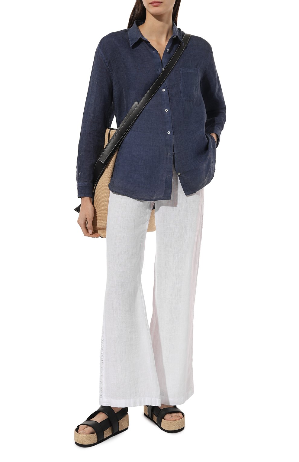 Льняные брюки 120% LINO, арт. 31ALIW290P/0000115/000, фото 2