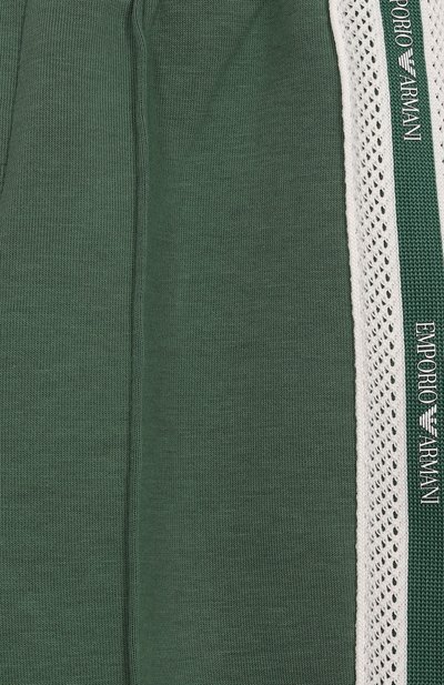 Хлопковые брюки EMPORIO ARMANI, арт. EB000152/AF10126, фото 3