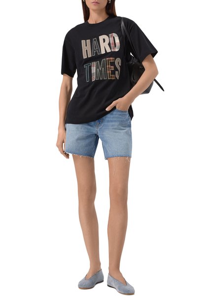 Джинсовые шорты SLVRLAKE, арт. SNAS707S PNTD, фото 2