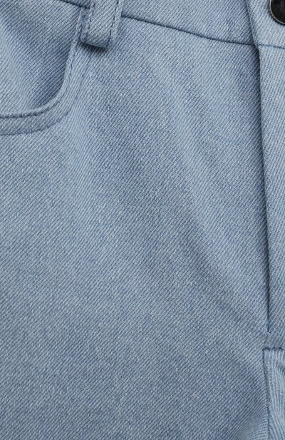 Джинсы ZHANNA & ANNA голубого цвета по цене 10000 руб., арт. ZAOZ00000384, фото 3 Джинсы ZHANNA & ANNA, арт. ZAOZ00000384, фото 3