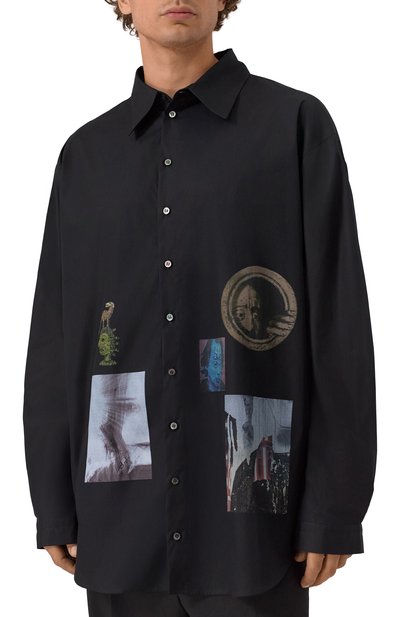 Хлопковая рубашка ISABEL BENENATO, арт. UW51PF25, фото 3