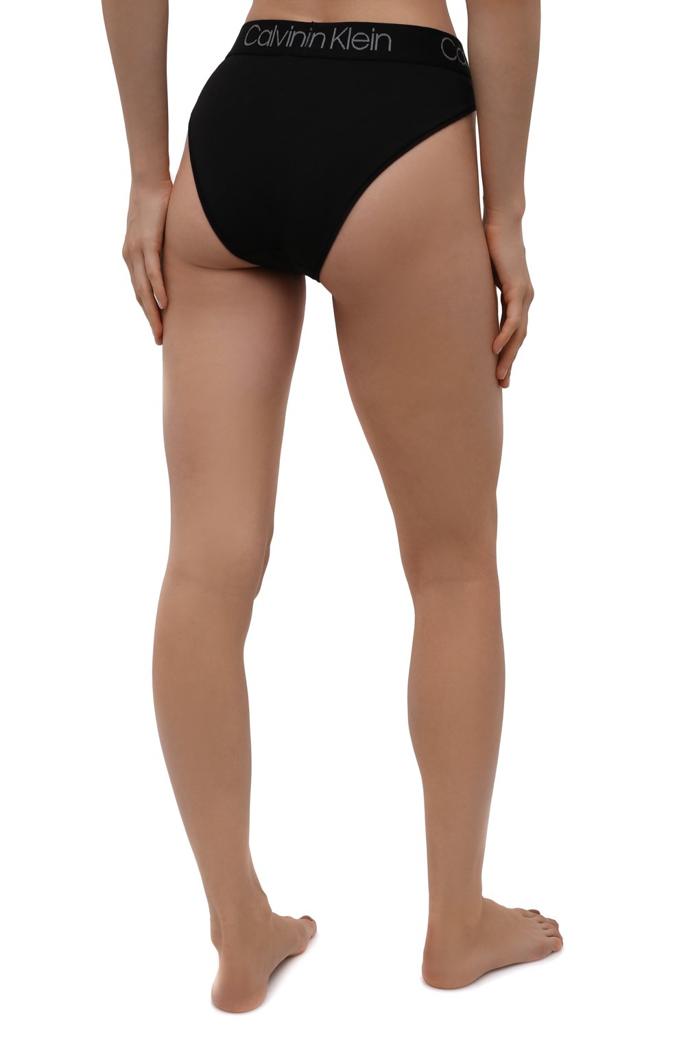 Трусы-слипы CALVIN KLEIN черного цвета по цене 2570 руб., арт. QD3755E, фото 3 Трусы-слипы CALVIN KLEIN, арт. QD3755E, фото 3