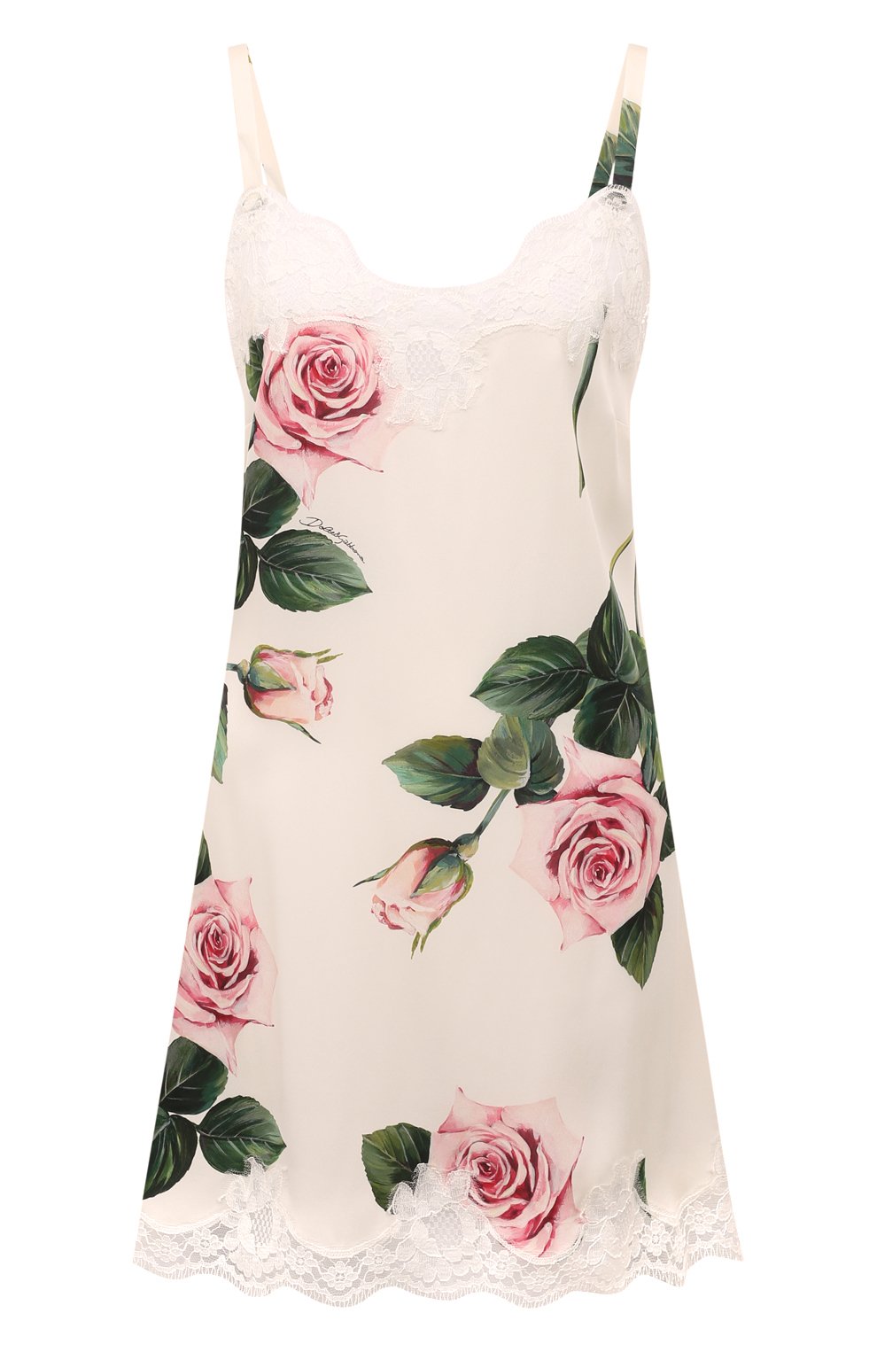 Шелковая сорочка DOLCE & GABBANA, арт. 06A00T/FSAZD/0UTLET AW22-23, фото 1