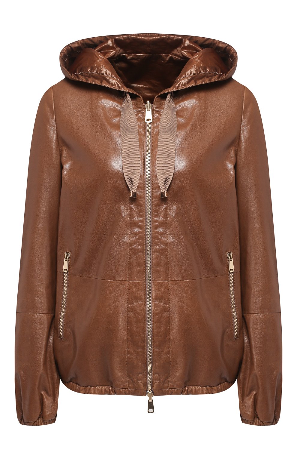 Кожаная куртка BRUNELLO CUCINELLI, арт. MPPAS8687, фото 1