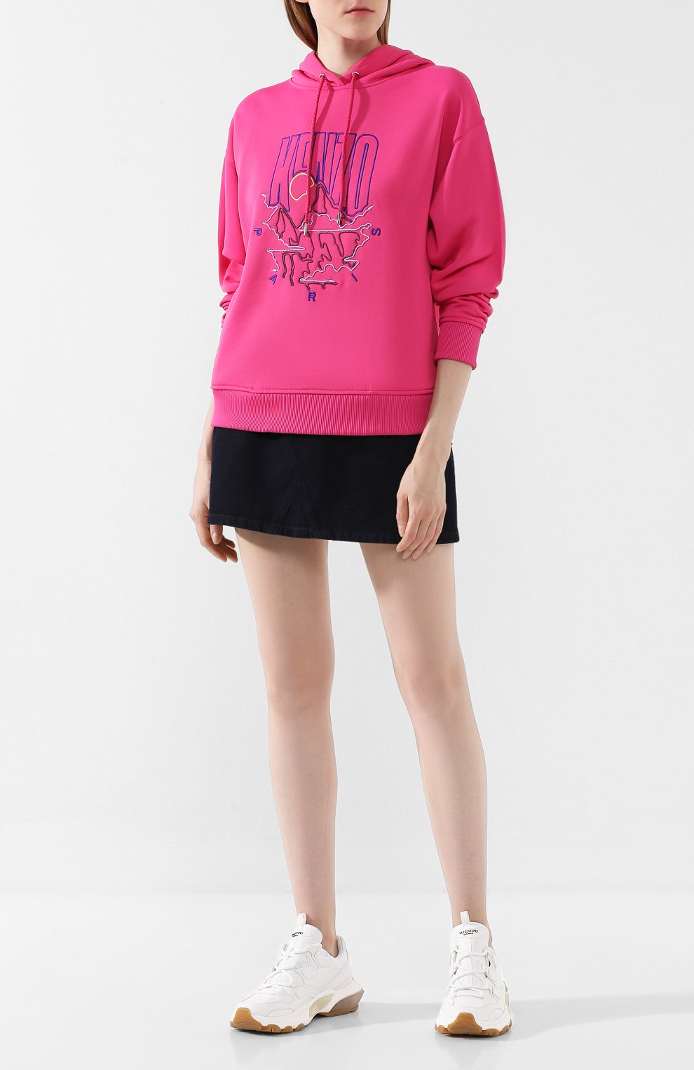 Худи KENZO фуксия цвета по цене 24200 руб., арт. F962SW861958, фото 2 Худи KENZO, арт. F962SW861958, фото 2
