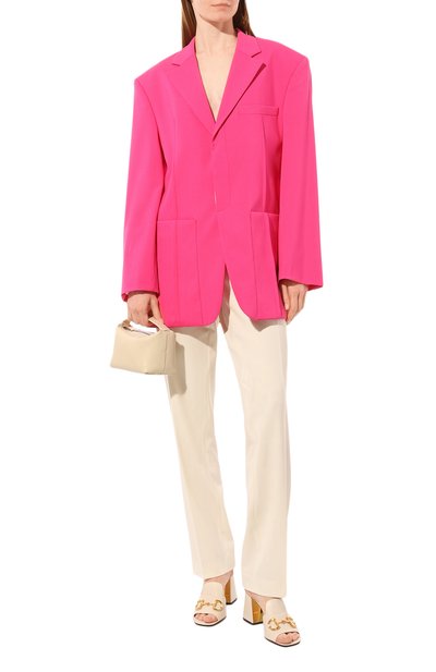 Шерстяной жакет JACQUEMUS, арт. 22H213JA101/1075PINK, фото 2