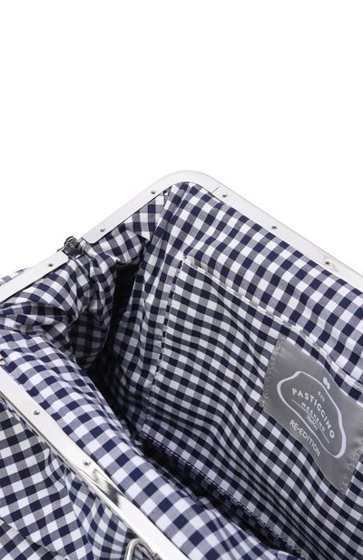 Клатч pasticcino large WEEKEND MAX MARA голубого цвета по цене 38350 руб., арт. WKABETA, фото 5 Клатч pasticcino large WEEKEND MAX MARA, арт. WKABETA, фото 5